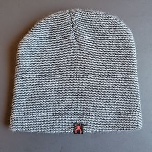 Red Spider Logo Black & Gray Beanie. Size- OSFM